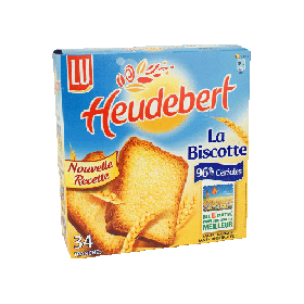 LU Biscotte Heudebert - Pain Grille - 34 Slices - (10.5oz/300g)