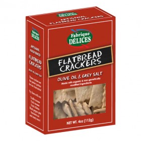 FLATBREAD CRACKERS / Fabrique Delices (4oz/112g)