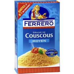 French Couscous Medium Ferrero (Semoule) 17.6oz/500g