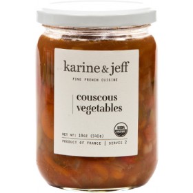 Organic Couscous Vegetables by Karine and Jeff (540gr/19 oz)