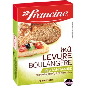 Instant Yeast for Bread - Levure de Boulanger Francine 6 bags