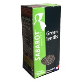 Sabarot French Green Lentils - (500g/17.6 oz) 