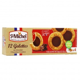 St Michel 12 chocolate butter cookies 