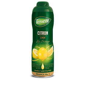 Teisseire Yellow Lemon Syrup (Citron jaune) - Concentrated - 20.3 fl.oz. 60cl
