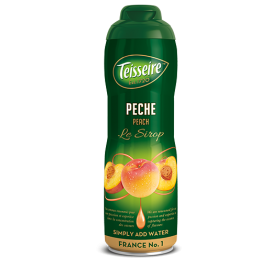 Teisseire peach Syrup - Concentrated - (pêche) 20.3 fl.oz. 60cl