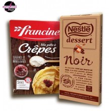 Kit Chandeleur (Candlemas) - Crepes and Nestle Dark chocolate