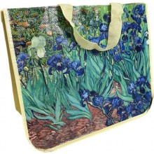 Van Gogh Irises Shopping Bag