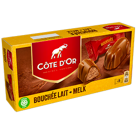 Côte d'Or, Belgian bouchée Milke chocolate 