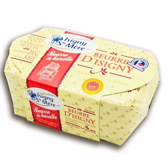 Isigny unsalted Butter - Beurre De Baratte Doux
