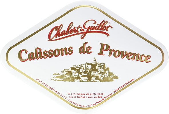 Calissons French Traditional Candies, Diamond-shaped Box 