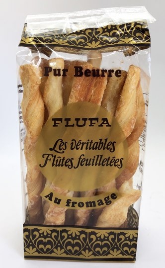 Flufa, flutes feuilletes/ Cheese Cracker