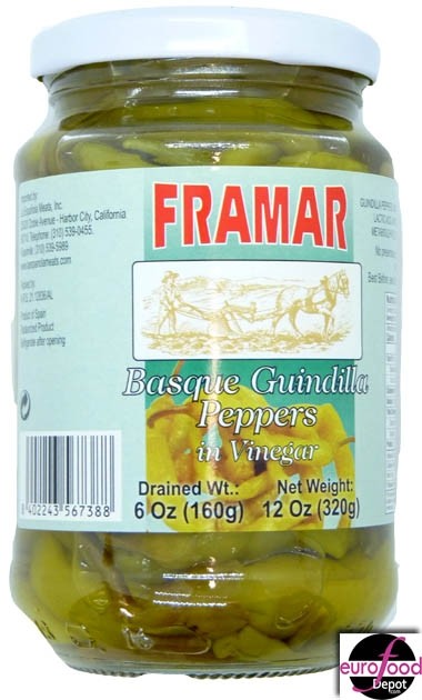 Framar Basque Guindilla peppers (160g/6oz)