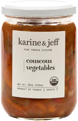 Karine & Jeff, Organic Couscous Vegetables - (540g/19 oz)