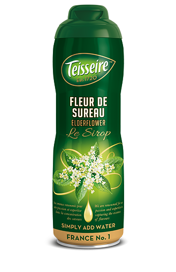 Teisseire Elderflower Syrup (Fleur de Sureau) - Concentrated - 20.3 fl.oz. 60cl