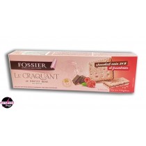 Fossier Le Craquant with Rasberry chocolate Pink Biscuits of Reims 