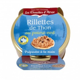 Tuna rillettes with green peppercorn - Mouettes d'Arvor 