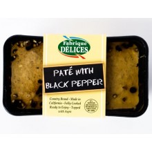 Country Pate With Black Pepper Fabrique Delices - All natural